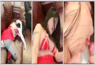 酒吧唱歌上厕所被人闯进来硬干,家中休息时又被物业强闯进来按倒插逼